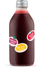 Dep Juice - ekologisk äpple, rödbeta och ingefära juice